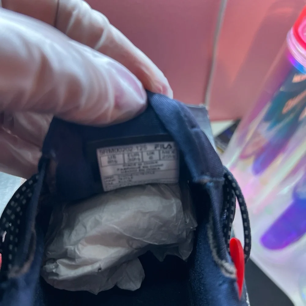 Fila Athletic Shoes - Navy and White - Picture 5 of 6